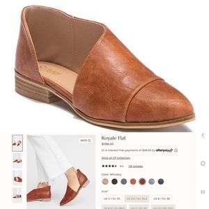 CATHERINE MALANDRINO swan d'Orsay flat fp dupe